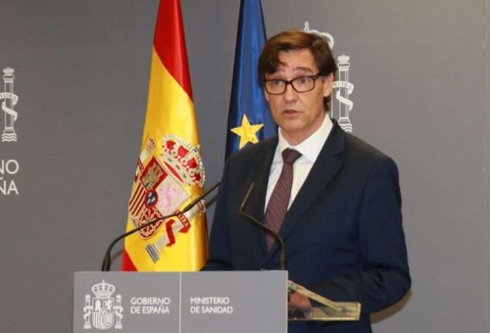 Ministro de Sanidad, Salvador Illa.