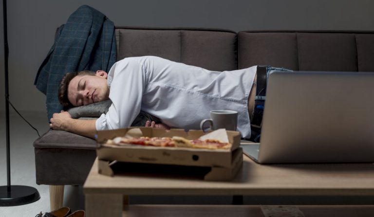 Malos hábitos a la hora de dormir.
