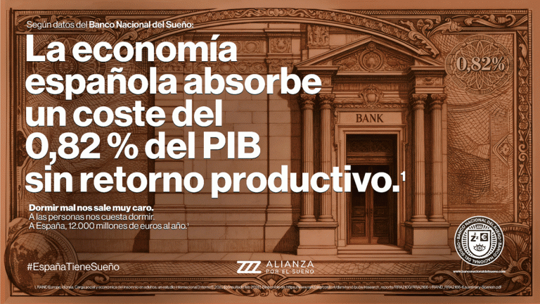Alianza por el Sueño crea el ‘Banco Nacional del Sueño’ para exponer el impacto económico y de salud del insomnio en España
